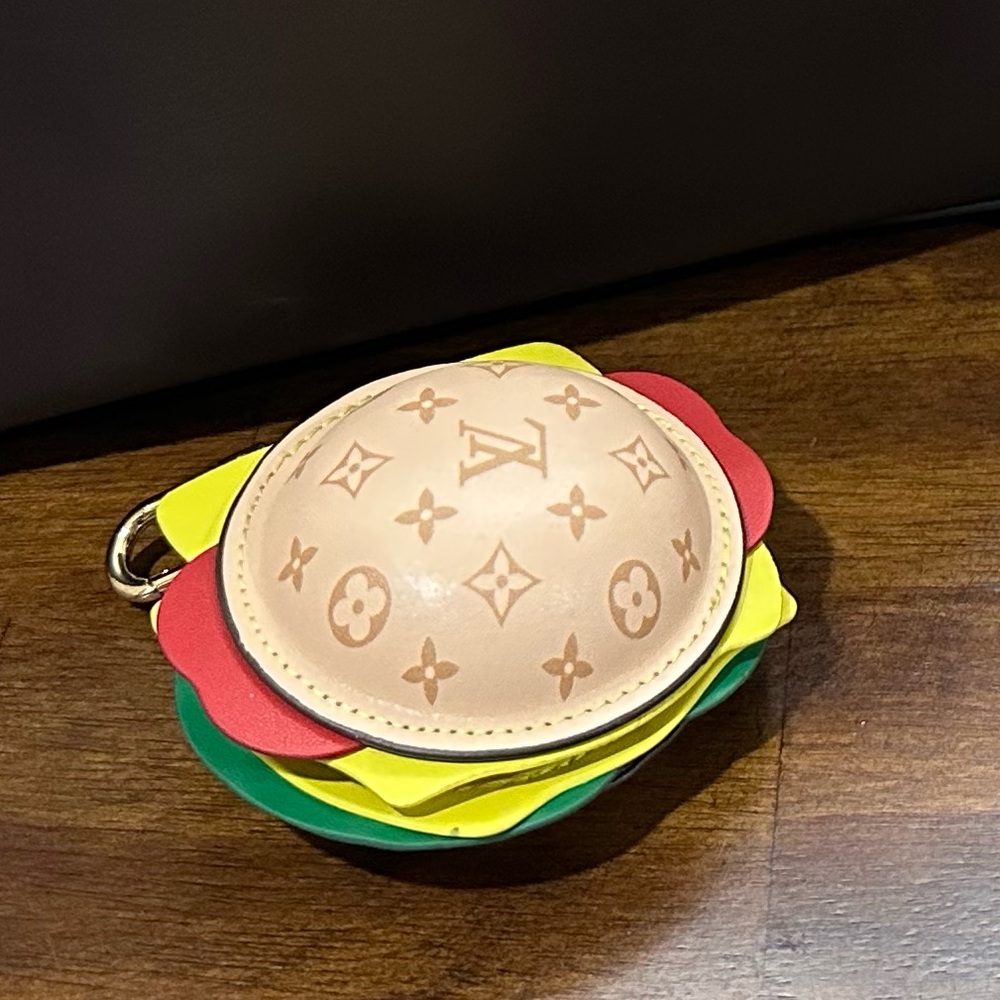 Louis Vuitton Burger Coin Purse Bag Charm